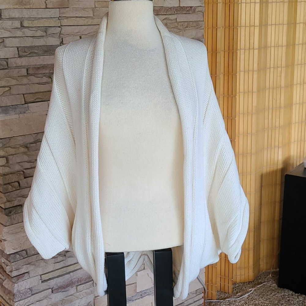 Thick sweater shrug
